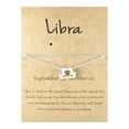 thumbnail image 1 of Fiudx Tobillera de Constelación, Elegante Accesorio de Aleación de Plata, Elegante Diseño de Dije Del Zodíaco, Regalo Único para Amigos, Celebración de Cumpleaños, Regalo de Inauguración de La Casa,, 1 of 2