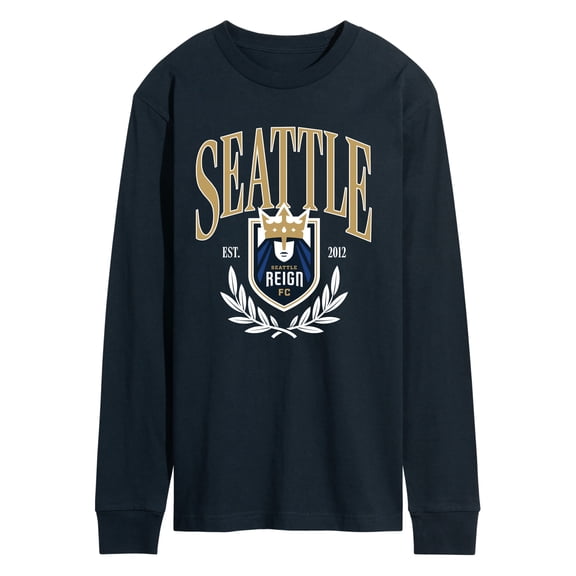 National Women's Soccer League - Seattle Reign Club Prep Long Sleeve Graphic T-Shirt