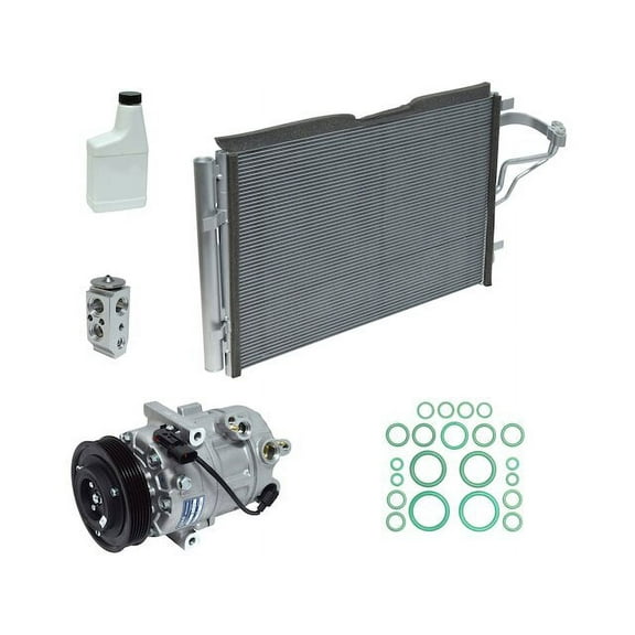 A/C Compressor Kit - Compatible with 2014 - 2016 Hyundai Elantra with Climate Control 2015