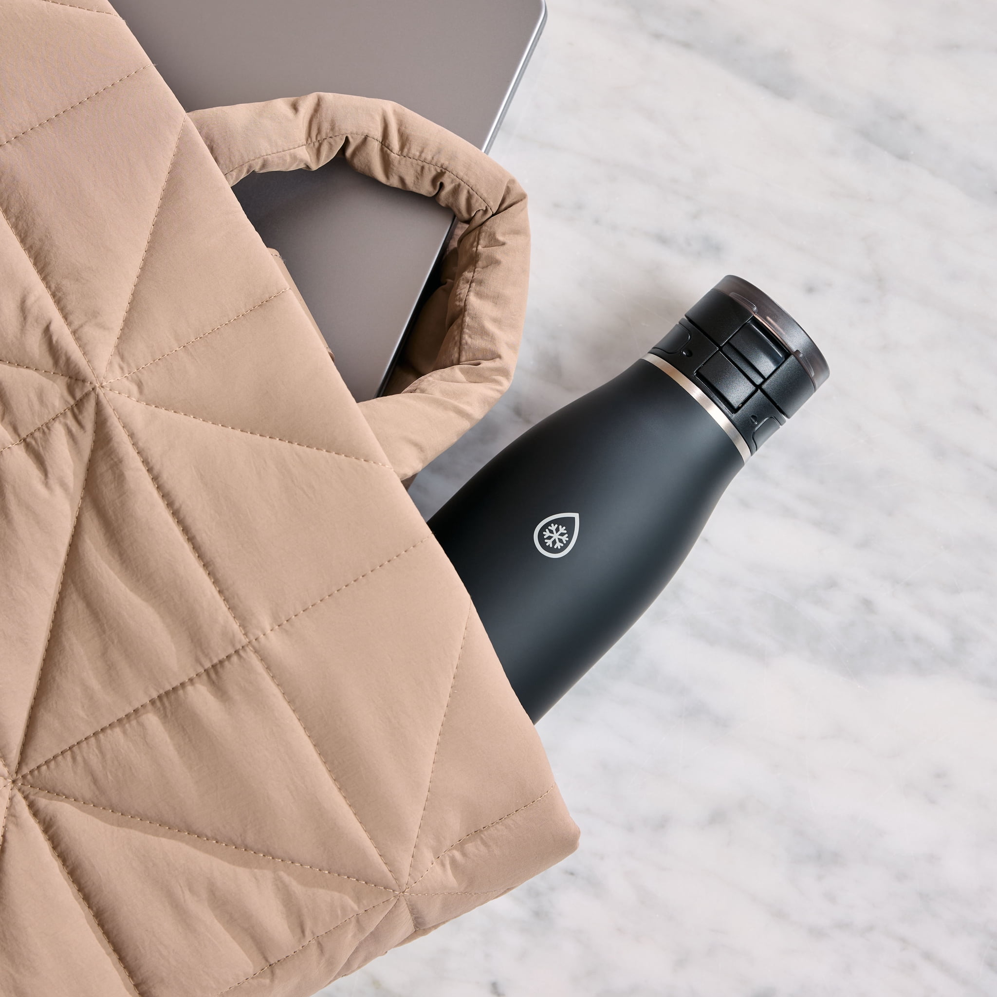 ThermoFlask Traveler 25 oz Insulated Travel Coffee Mug, Durable Stainless Steel, BPA-Free, Dishwasher Safe, Future Dusk