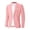 Pink men's casual blazer jacket a1, variant on sdhkgrrt Men's Collared Long Sleeve Button Down Blazer Summer Spring Casual Fashion Basic Work Office Jacket Suit Tops, Pink M