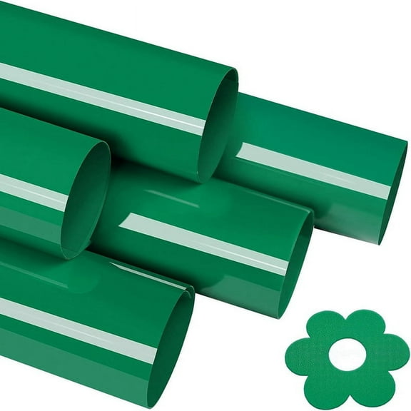 3D Puff Vinyl Heat Transfer for T-Shirts, Easy to Cut Green