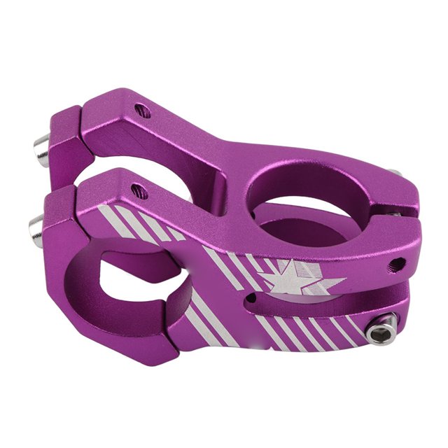 Manillar de bicicleta duradero de 31,8 mm, aleación de aluminio, color morado, para bicicleta de montaña y carretera