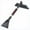 Black, variant on Nkmbld Detachable Snow Shovel for Car, Retractable Car Ice Shovel Snow Brush Multifunctional Telescopic Snow Scoop Winter Snow Sweeping and Cleaning Tool, Black