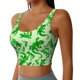 thumbnail image 2 of Balery Green Lizard Sujetadores deportivos con espalda cruzada para mujer, acolchados, sin costuras, de alto impacto, ideales para yoga, gimnasio, entrenamiento y fitness.-Small, 2 of 8