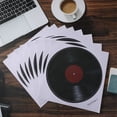 thumbnail image 5 of 8 pegatinas de pared de vinilo decorativas con diseño de discos de vinilo, adornos artísticos para pared., 5 of 5