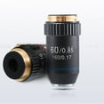 thumbnail image 1 of BTOER Objectif 160mm pour Microscopes Biologiques Grossissement 4X à 100X, 1 of 4