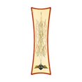 thumbnail image 1 of Pinstripe Bow Tie Automotive Bowtie Metal Sign, 1 of 1