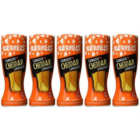 Kernels Popcorn Seasoning Canadian Cheddar 100g/3.5 oz., (5pk) (Canadian)