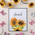 thumbnail image 4 of 6 Pieces Sunflower Bathroom Decor Relax Soak Unwind Wall Painting Art Women College Living Room Bathroom Nursery, 4 of 7