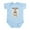 Sky Blue, variant on CafePress - Doc Holliday Infant Bodysuit - Baby Light Bodysuit, Size Newborn - 24 Months