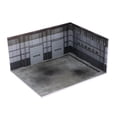 thumbnail image 4 of Escena de coche a escala 1/64, escenario de estacionamiento, taller de reparación realista, diorama de fondo para adorno, coche de juguete fundido a, 4 of 10