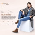 thumbnail image 5 of PATRIZIA Women's JADELYN Hiker Booties with Sweater-Knit Collar, Metal Eyelets, and Zipper Closure, 5 of 9