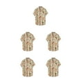 thumbnail image 1 of Justharion Unique Faionable Hommes Hawaïen hirt en Mélange de Coton kin-friendly M 5Set, 1 of 6