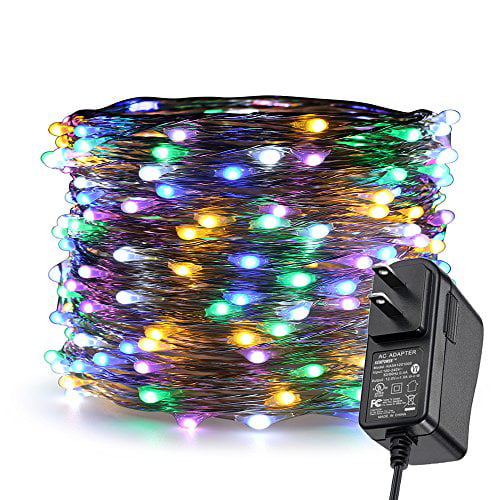 66Ft/20M 200 LED Starry String Lights Outdoor/Indoor Waterproof Copper Wire Decorative Lights for Bedroom Warm White Patio Christmas Tree Party Garden ER CHEN Fairy Lights Plug in 