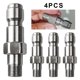 thumbnail image 1 of Adaptador Boquilla para Lavadora Coche Alta Presión Conector 1/4 Pulgada 4 Uds. (G1/8 Macho), 1 of 7
