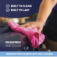 thumbnail image 4 of Microfiber Cleaning Cloth | Gray | 12 Pack | 16” X 16” | All Purpose Microfiber Towels - Clean, Dust, Polish, Scrub, Absorbent, 4 of 7
