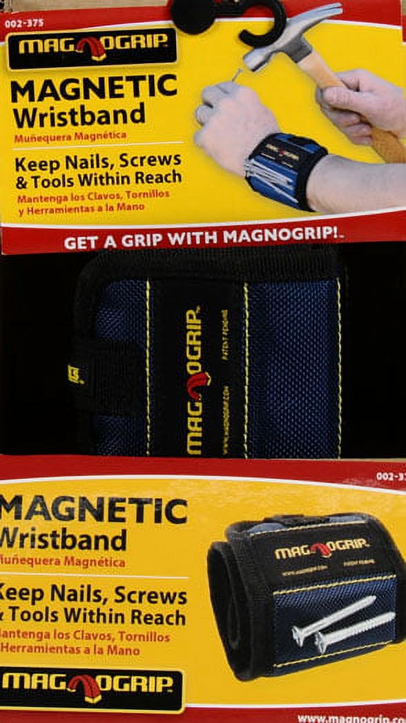 MagnoGrip Magnetic Wristband, Blue - image 2 of 2