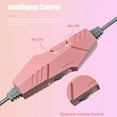 thumbnail image 5 of HiFi Stereo PC Headset Gamer Girls Pink Cat Headphones with Microphone RGB Light for PS4 Laptop Phone Wired Earphone, 5 of 21
