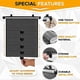 thumbnail image 5 of 2Pcs 40X45CM Protection Car Retractable Car Shade Side Sunproof Car Cover Sunshade Window Cover Cur, 5 of 5