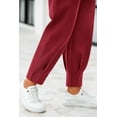 thumbnail image 5 of Womens Summer High Waisted Ankle Length Trouser Slacks With Pockets, 5 of 17