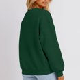 thumbnail image 5 of Sweatshirt for Women Oversized Crewneck Long Sleeve Pullover Fleece Top 2025 Fall Winter Fashion Outfits Clothes,Size S-2XL, 5 of 6