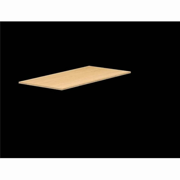 Flexispot V-R6030LB-ZB 60 x 30 in. Rectangle Desktop Table, Natural Bamboo