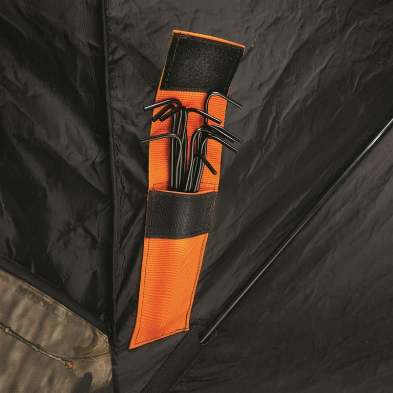 Guide Gear Flare 270 Pop-Up Ground Blind - 270-Degree View, Scent Control, Fits 2+ Hunters