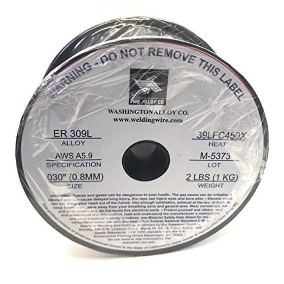 Washington Alloy 2 Lb. Spool Mig Welding Wire 309L Stainless Steel (.030 x 2 lb.)