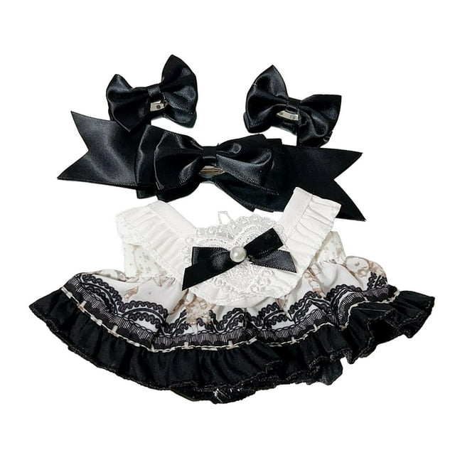 Ropa para muñecas de peluche de 15 cm, ropa para muñecas, disfraces cómodos para hacer tú mismo. traje de enfermera