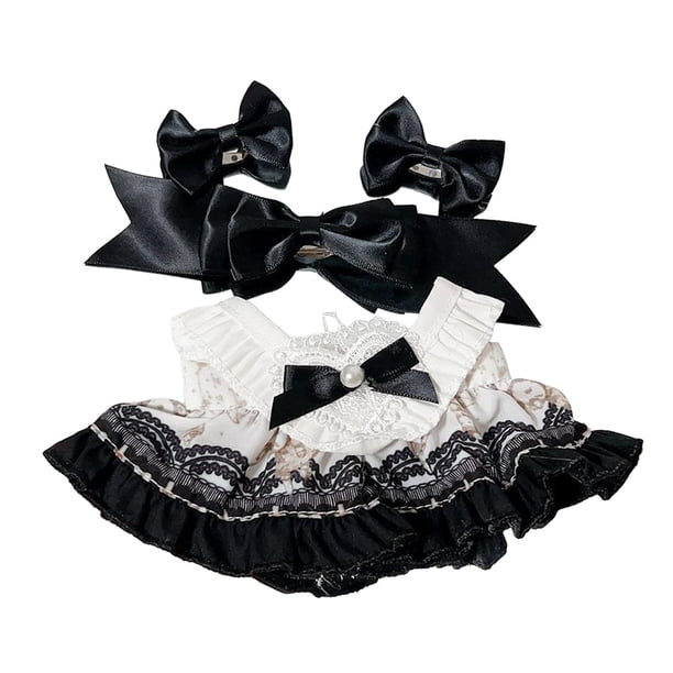 Ropa para muñecas de peluche de 15 cm, ropa para muñecas, disfraces cómodos para hacer tú mismo. traje de enfermera