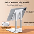 thumbnail image 6 of Tablet Stand Double Lever,Adjustable Height, Foldable Tablet Table Holder for iPhone 13/13 Pro/13 Pro Max,for iPad Air/Pro 11/12.9/Mini, for8-13 in Tablets, 6 of 7