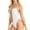 White, variant on BKQCNKM Shapewear Bodysuits for Women, Tummy Control Shapewear, Strapless Shapewear for Women, Plus Size Backless in Bra Body Shaper with Open Crotch, Seamless Shapewear for Women,Beige L