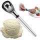 thumbnail image 1 of Cuchara para Helado JanHm Cuchara de Acero Inoxidable Anticongelante con Forma de Fruta, 1 of 4