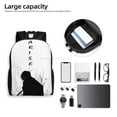 thumbnail image 4 of Solo Leveling Backpack, Travel Laptop Backpack, Casual Daypack for College, Unisex Computer Bag Fits 15 Inch Laptop, 4 of 8