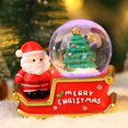 thumbnail image 4 of Xihbxyly Ofertas Por Tiempo Limitado Adorno Navideño con Forma de Esfera de Nieve de Papá Noel: Adorno Festivo para El Hogar y El Automóvil con Función de Iluminación: Regalo Ideal para Las Fiestas, 4 of 6