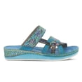 thumbnail image 5 of Spring Step L’Artiste Women’s Caiman Hand Painted Leather Slide Sandal, 5 of 8