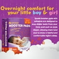 thumbnail image 2 of Sposie Overnight Diaper Booster Pads with Adhesive for Pull-on Diapers | Nighttime Leak Protection for Heavy Wetters and Active Sleepers | 84 ct. | Disposable, Universal fit for Boys & Girls, 2 of 8