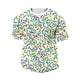thumbnail image 3 of Ceisia Men's Casual Mardi Gras Tie Dye T-shirt Short Sleeve Round Neck Purple Green Yellow Stripe Summer Streetwear Tee Tops Purple S Gifts, 3 of 5