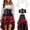Red, variant on 2026 Halloween Pirate Costume Women, Fancy Dress Cosplay Costumes Set with Renaissance Pirate Shirt Skirt Corset Waist Belt