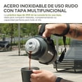 thumbnail image 4 of Termo Acero Inoxidable Uso Rudo Hikeo Extragrande 12 Horas Caliente 24 Frío, 4 of 9