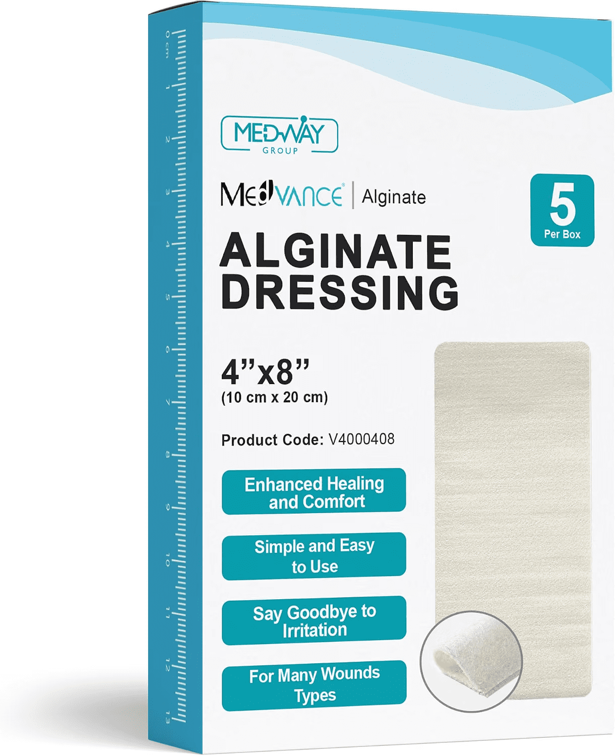 Convatec Medical Supplies 422299 - Aquacel Advantage AG Hydrofiber