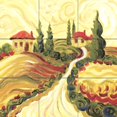 thumbnail image 1 of Tile Mural Kitchen Backsplash - Tuscan Villas II - by Joanne Margosian, 1 of 1