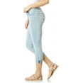 thumbnail image 3 of WallFlower Women's Sassy Crop High-Rise Insta Soft Juniors, 3 of 4