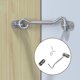 thumbnail image 2 of Pestillo de puerta de acero inoxidable Zulema Pestillo de ojo de gancho, 2 of 8