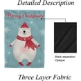 thumbnail image 4 of GZHJMY Garden Flag Double Sided Christmas Polar Bear in Hat, Fade Resistant Yard Flag 28x40 Inch Durable Banner Outdoor Home Decor Yard Flags, 4 of 7