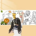 thumbnail image 3 of Children‘s Drawing Roll - Coloring Paper Roll for Kids  Drawing Paper Roll DIY Painting Drawing Color Filling Paper  118*11.8 Inches(No Glue), 3 of 13