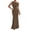 #210-Brown, variant on Womens Sexy Elegant Formal Party Dress Bodycon Sleeveless Club Cocktail Maxi Long Dresses