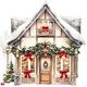 thumbnail image 1 of 5D DIY Taladro Navidad Casa Kit 30x30cm, 1 of 9