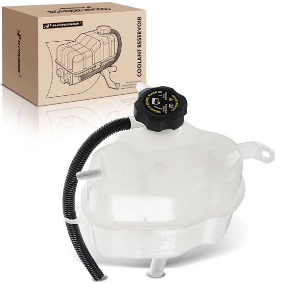 A-Premium Engine Coolant Overflow Recovery Tank Reservoir with Cap & Tube Compatible with Chevrolet Equinox Pontiac Torrent 2006-2009 3.4L 3.6L